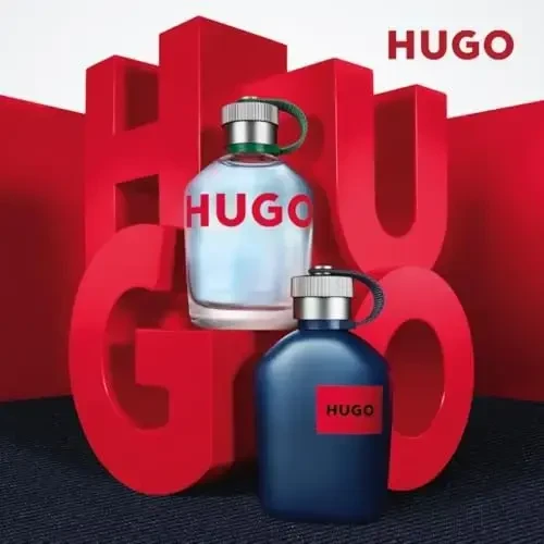 Hugo Boss HUGO Man rinkinys vyrams (EDT, 125 ml + dezodorantas, 75 ml + dušo gelis, 50 ml)