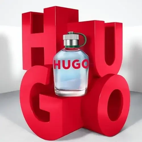 Hugo Boss HUGO Man rinkinys vyrams (EDT, 125 ml + dezodorantas, 75 ml + dušo gelis, 50 ml)