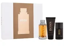 HUGO BOSS Boss The Scent rinkinys vyrams (EDT, 100 ml + dušo želė, 100 ml + dezodorantas, 75 ml)