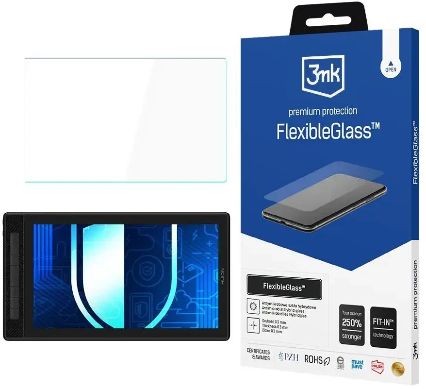 3Mk Protection HUION Kamvas Pro 16 - iki 19" 3mk FlexibleGlass