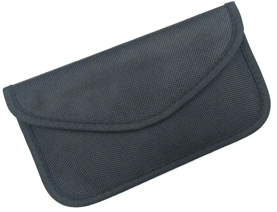 Hurtel Anti-theft dėklas skirtas Car Keys Phone Radio Blocking Faraday Box Faraday Cage 20cm x 11cm juodos spalvos