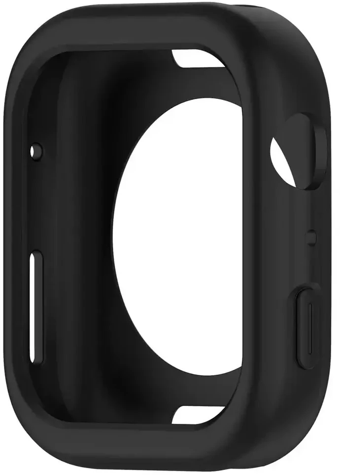 Hurtel Silikoninis laikrodžio dėklas, skirtas Watch 42 mm (Series 1/2/3) – juodos spalvos