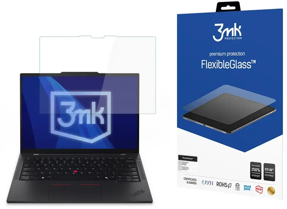 3Mk apsauga Lenovo ThinkPad T14s 2in1 Gen 1 - iki 15" 3mk FlexibleGlass