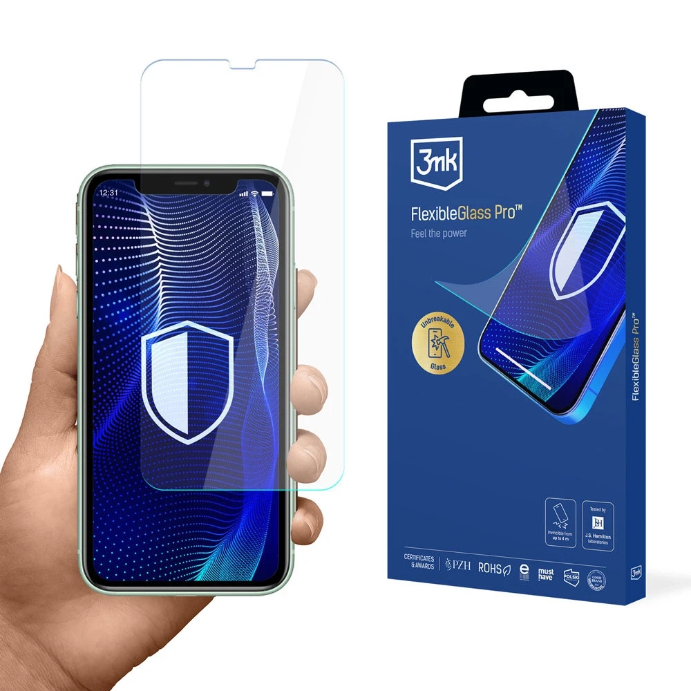 3mk FlexibleGlass Pro hibridinis stiklas, skirtas Apple iPhone 11
