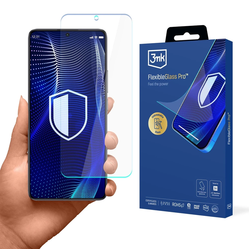 3Mk apsauga „Poco F6 Pro“ – 3 mk „FlexibleGlass Pro“
