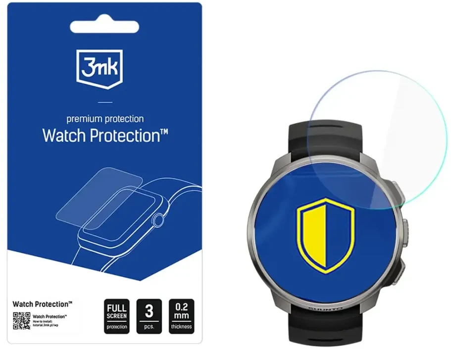 3Mk apsaugos hibridinis stiklas 3mk laikrodžio apsauga „FlexibleGlass“ sijonas „Suunto Ocean“