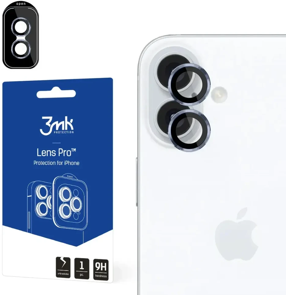 3MK Lens Protection Pro Apple iPhone 16/ 16 Plus Ocean Mėlyna