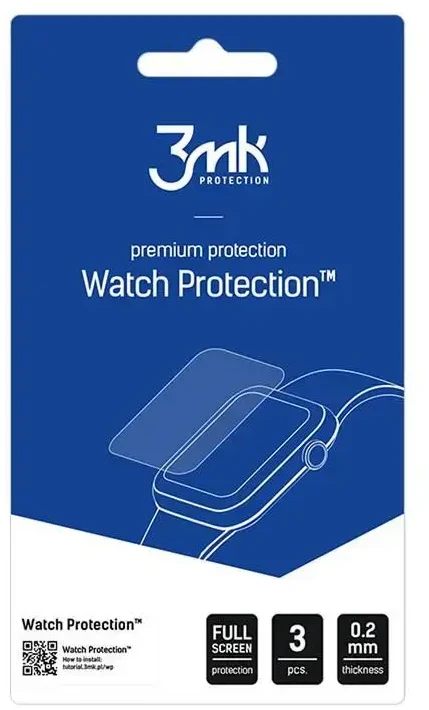 3MK FlexibleGlass Watch hibridinis stiklas, skirtas Samsung Galaxy Watch Ultra 2 (2026)