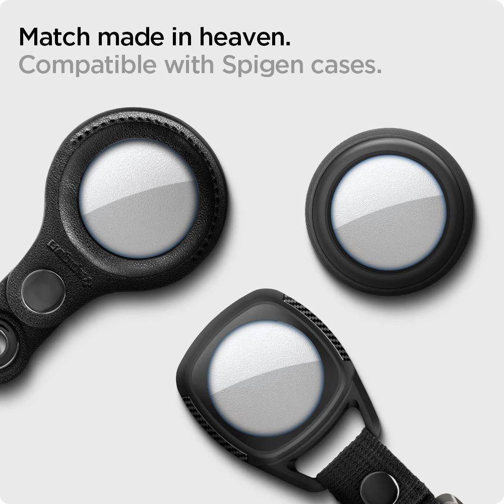„Spigen AirSkin Shield HD“ 4 vnt. pakuotė, skaidri – „Apple AirTag“