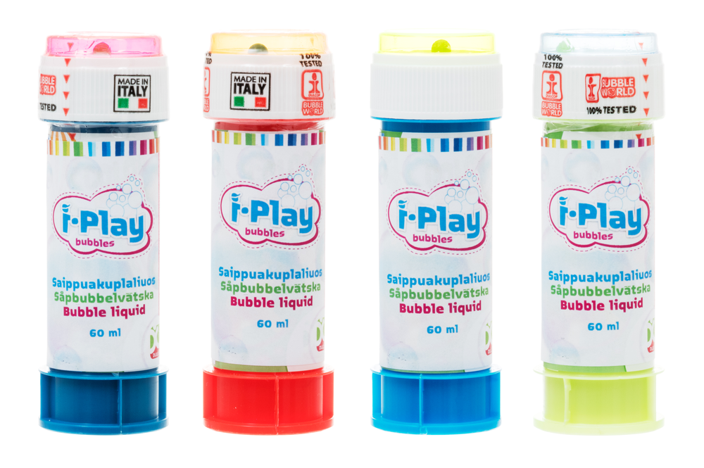 I-PLAY Iplay Spalvoti muilo burbulai 60ml