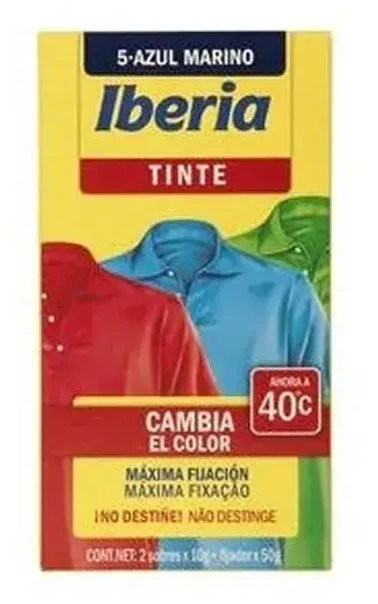 Iberia Drabužių dažai Navy Mėlyna nº2