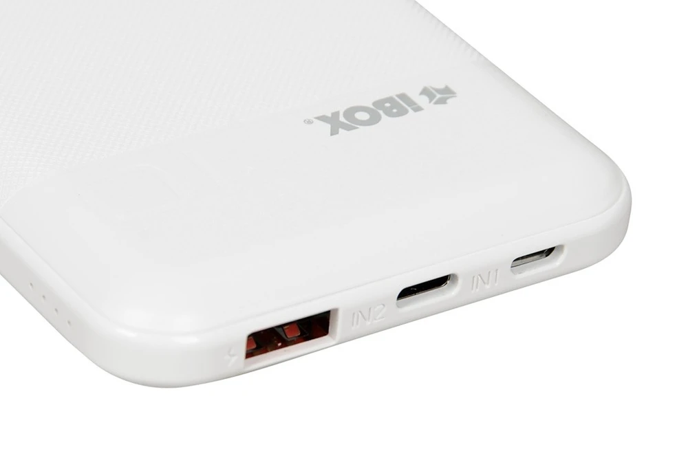 Nešiojamas Įkroviklis - iBox IPB10 10000mAh Quick Charge 3.0 Power Delivery 3.0 Baltas