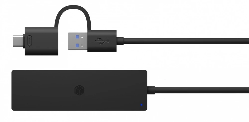 Icy Box Port IB-HUB1424-C3 4 prievadų USB A tipo šakotuvas, C/A tipo jungtis