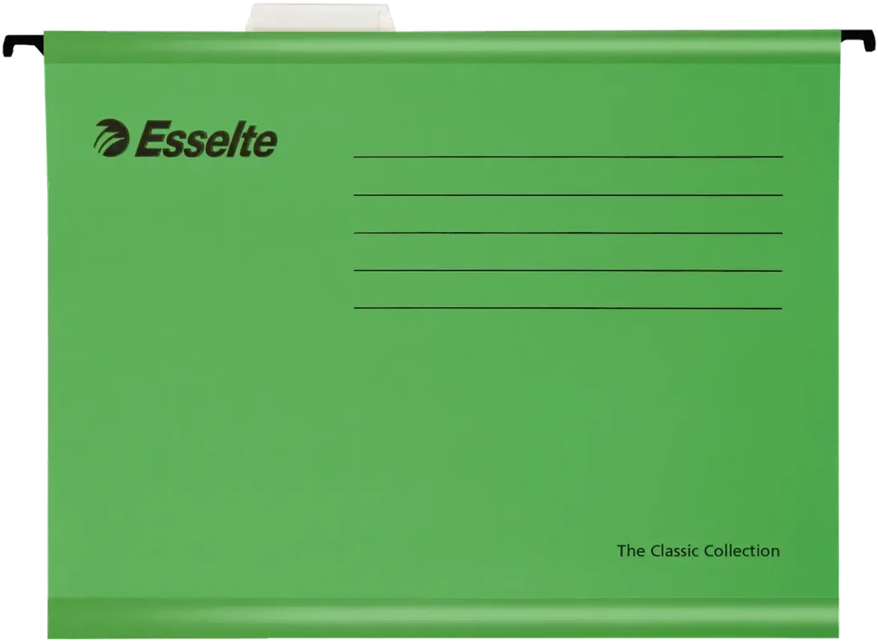 Kartotekinis vokas Esselte Eco, A4, žalias