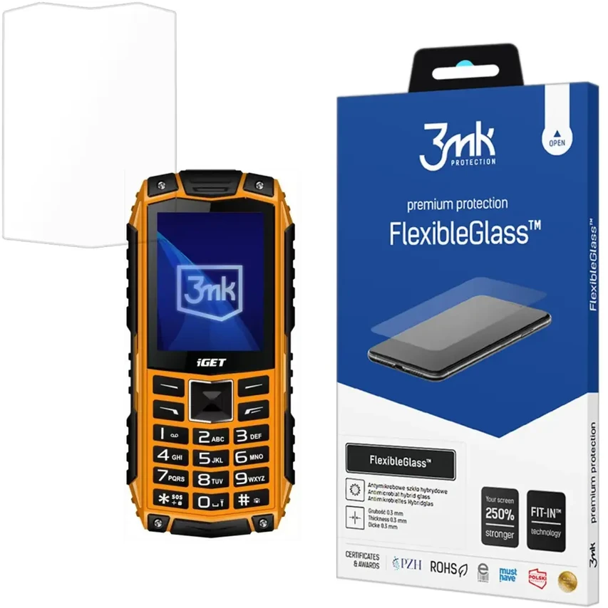 3Mk Protection iGET Defender D10 - 3mk FlexibleGlass