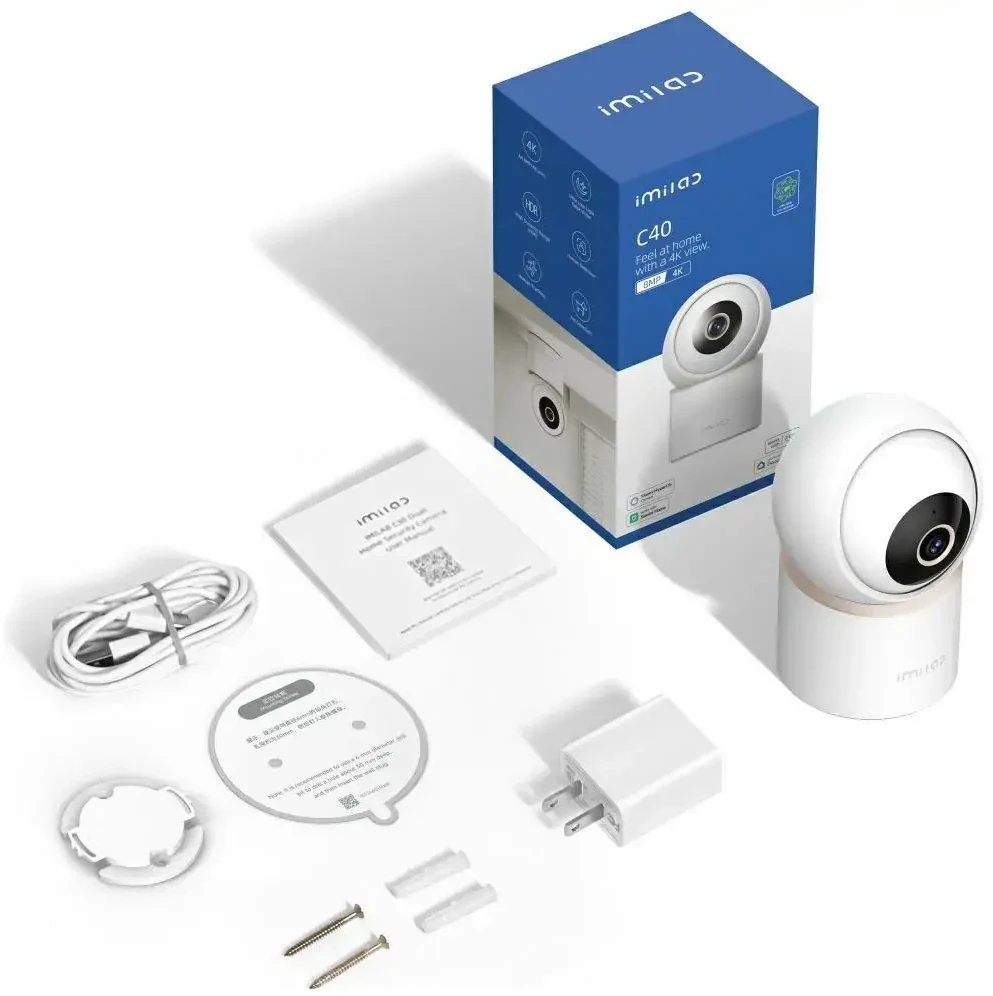 Imilab C40 Indoor Camera baltos spalvos