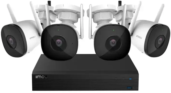 „Imou“ belaidis CCTV rinkinys „Pro“ KIT/NVR1104HS-W-S2/4-F22FE
