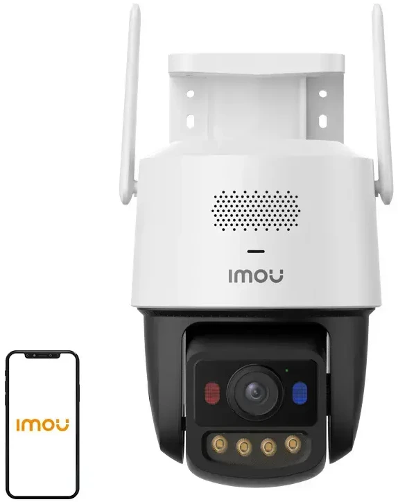 Išmani vaizdo stebėjimo kamera Imou Titan Pro, 6MP, baltos spalvos