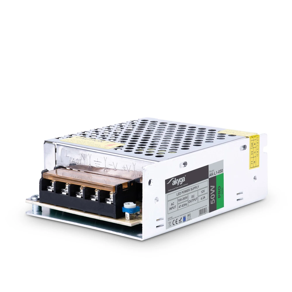 Maitinimo šaltinis Akyga 10.5-14V 4.2A 50W