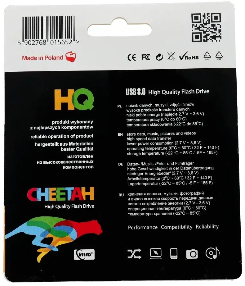 IMRO laikiklis CHEETAH 256 GB USB3.0