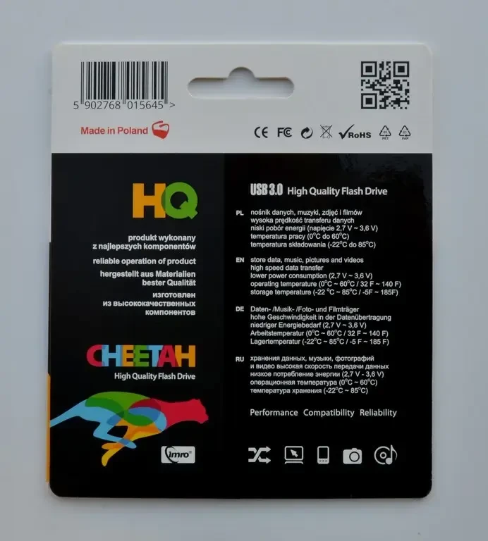 IMRO laikiklis CHEETAH 128GB USB3.0