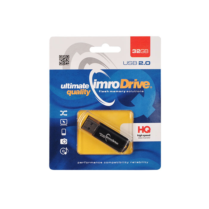 IMRO pendrive Juodas 32GB USB2.0