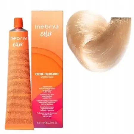 Inebrya Color plaukų dažai 100 ml - 9/3 | Labai šviesus skirtas šviesiems plaukams Auksinis