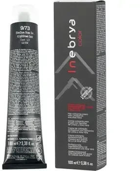 Inebrya Color hair dye 100ml - 9/73 | Very Light Skirtas šviesiems plaukams Brown Golden