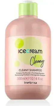 Inebrya Ice Kreminis Cleany Šampūnas šampūnas nuo pleiskanų, 1000 ml