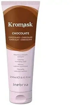 Inebrya KroMask maitininantis Colour Mask Cherry dažanti maitinamoji kaukė šviesiems plaukams, 250 ml