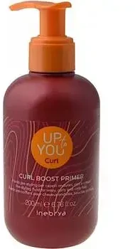 Inebrya Up To You Curl Boost Primer priemonė garbanotiems / banguotiems plaukams, 200 ml