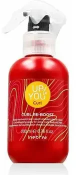 Inebrya Up To You Curl Re-Boost Purškiklis atgaivinantis purškiklis garbanotiems / banguotiems plaukams, 200 ml
