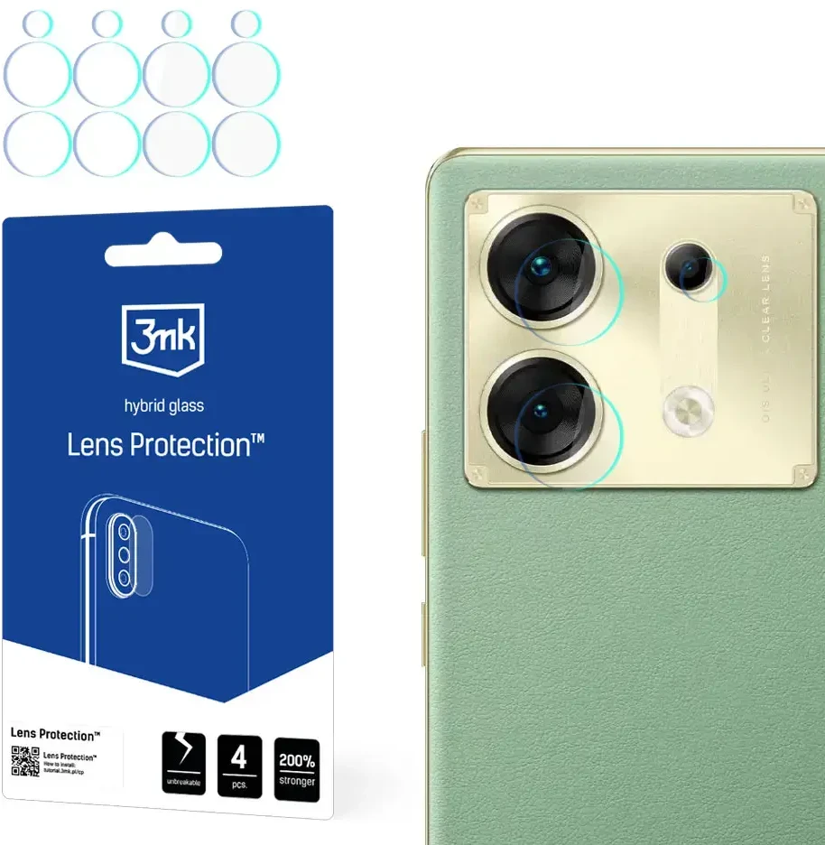 3mk Lens Protection™ hibridinio fotoaparato stiklas Infinix Zero 30 5G