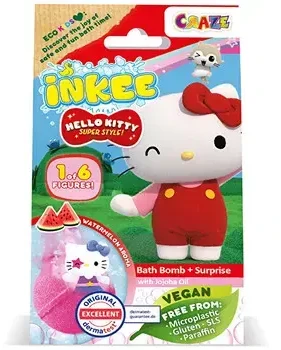 INKEE Hello Kitty Bath Bomb - Koupelová bomba s překvapením 80.0g