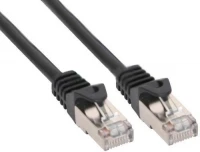 InLine Patchord Crosover S/FTP, Cat.6, juoda, 10m (73600X)