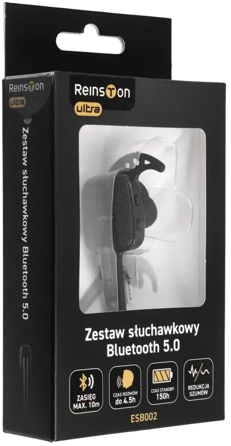 Inne Belaidės ausinės MONO Reinston ESB002 juodas