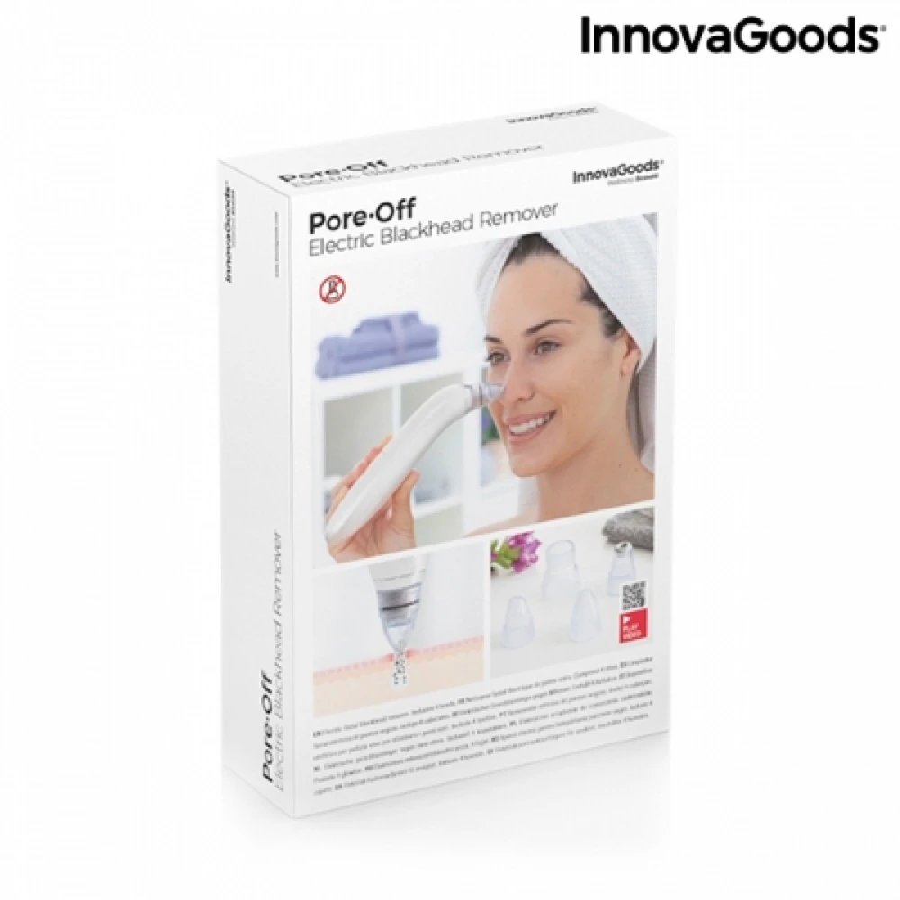 Elektrinis veido inkštirų prausiklis Pore·Off InnovaGoods