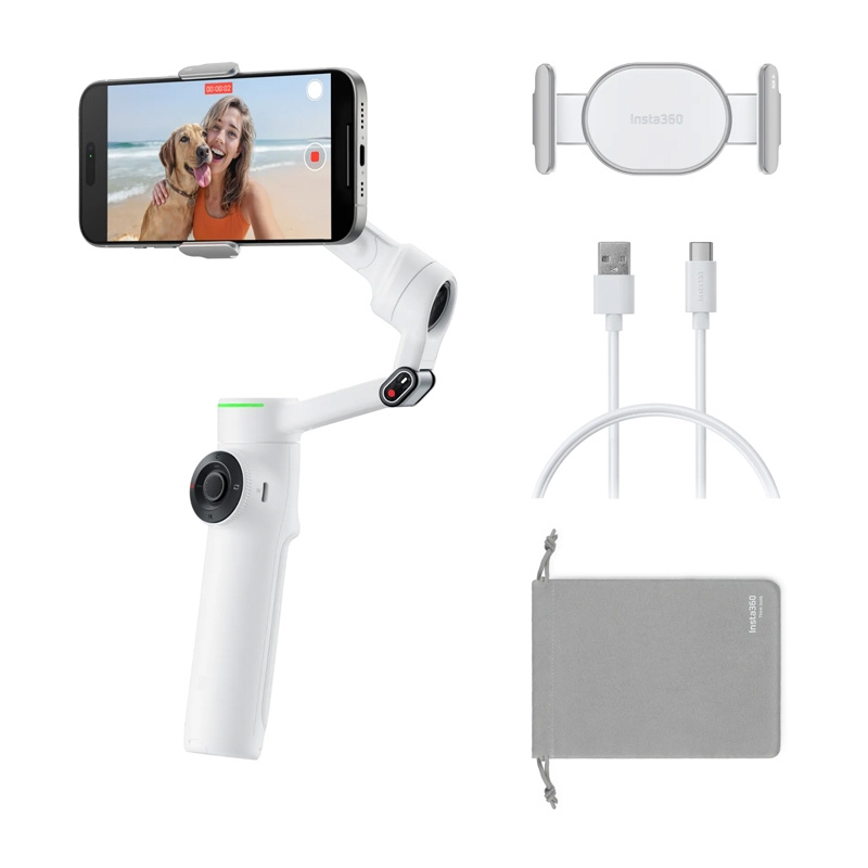 Insta360 Flow 2 Pro AI Tracker Bundle/ Summit Baltas