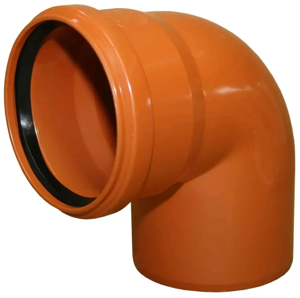 Instalplast Kanalizacijos lankstas PVC 110X90 90° kampas