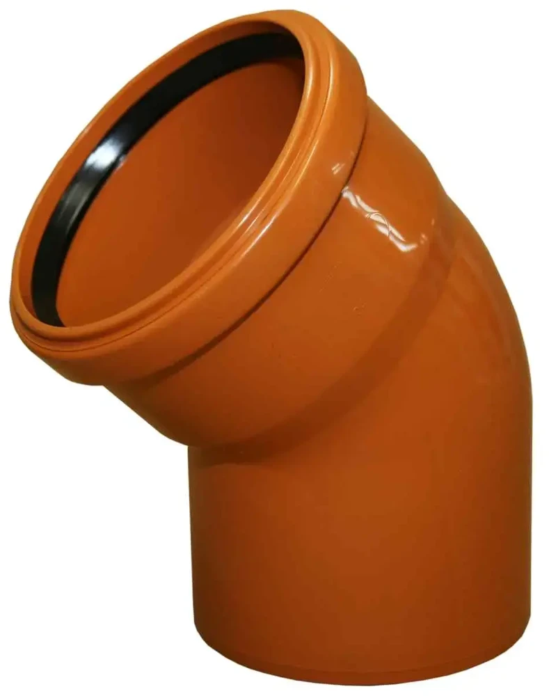 Instalplast Alkūnė PVC 110X45 45 laipsnių kampas