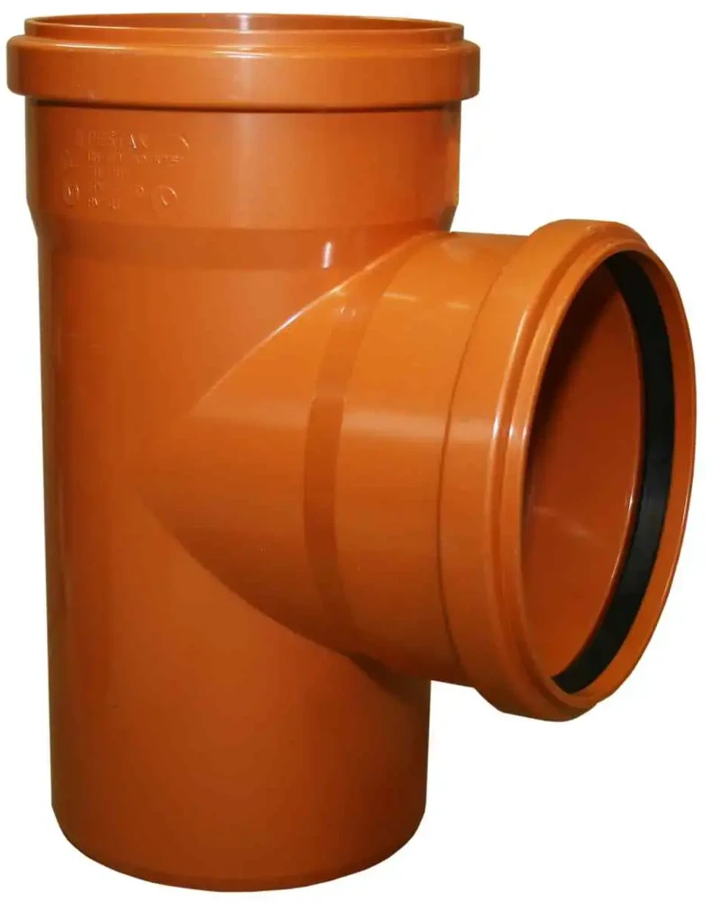 Instalplast Trikampė jungtis PVC 160X160/90 Ruda