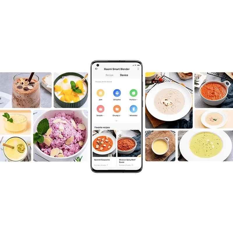 Kokteilinė Xiaomi Smart, Baltos spalvos