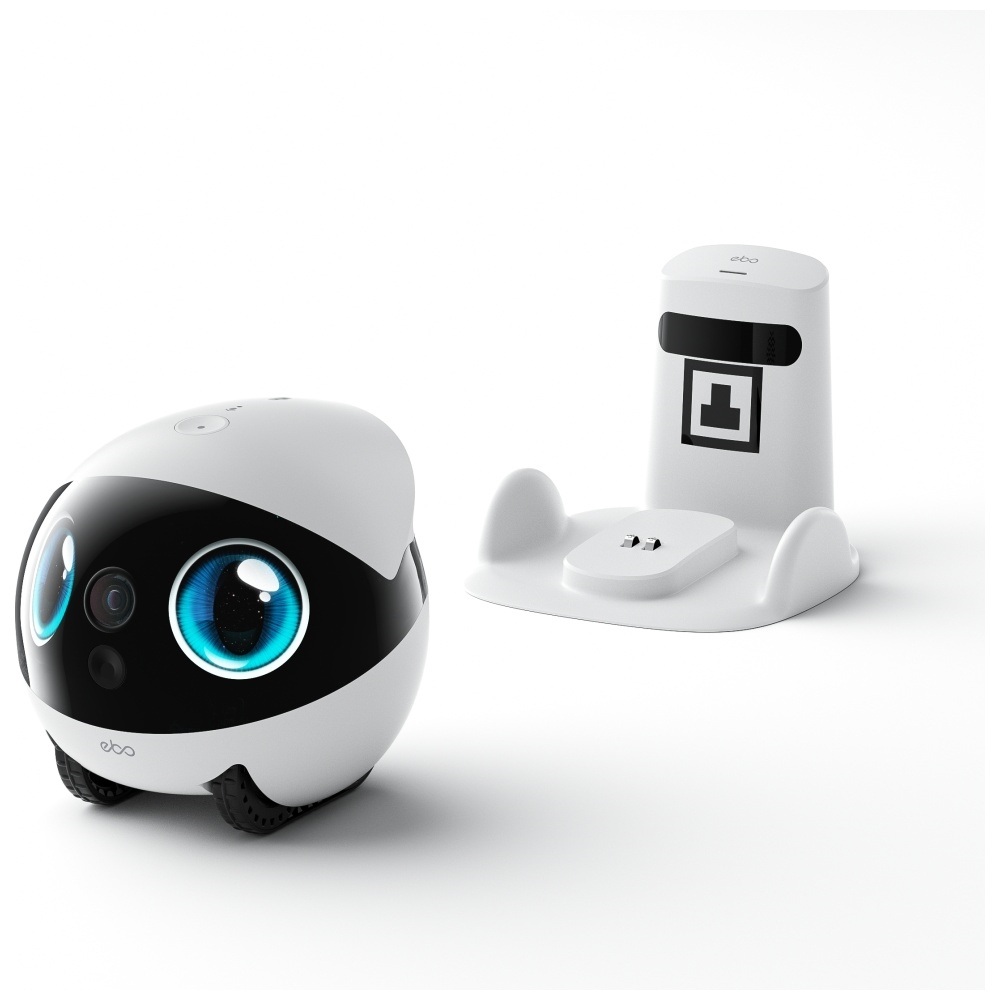 ENABOT EBO Air 2S balta išmanusis robotas-kompanionas