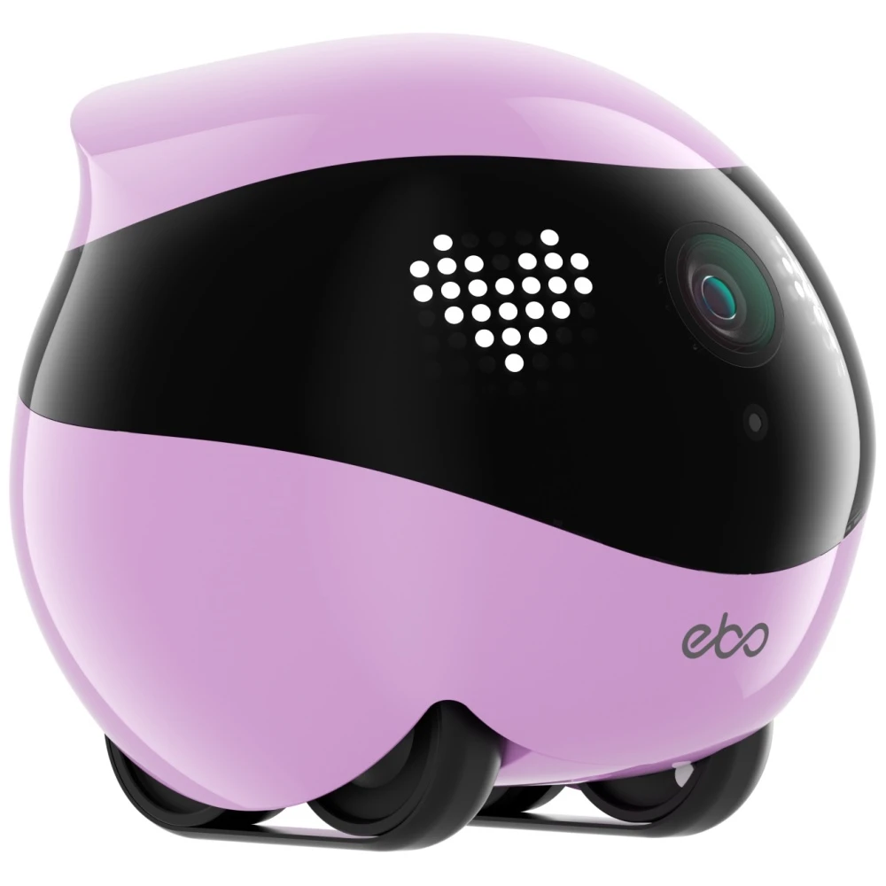 Enabot - EBO AIR 2 - namų, mobilus stebėjimo robotas (rožinė)