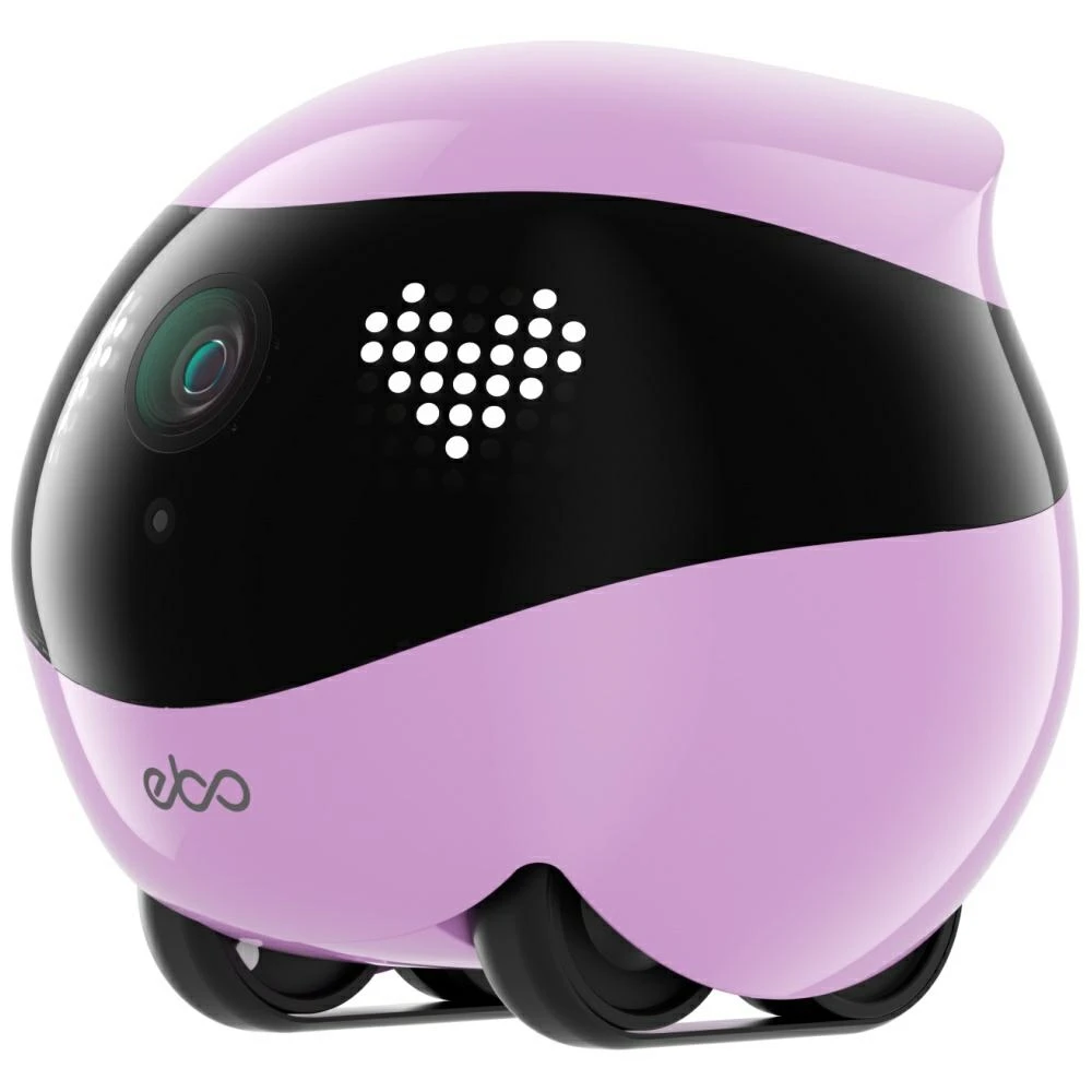 Enabot - EBO AIR 2 - namų, mobilus stebėjimo robotas (rožinė)