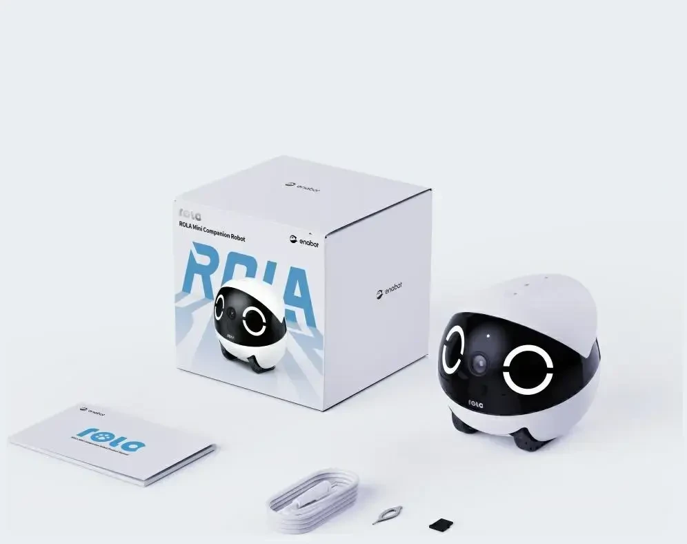 Intelligentus kompanionas robotas ENABOT ROLAMINI