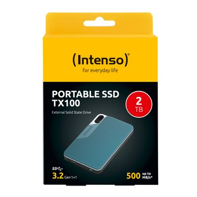 Kietasis diskas SSD USB3.2 2TB EXT./TX100 3826470 INTENSO