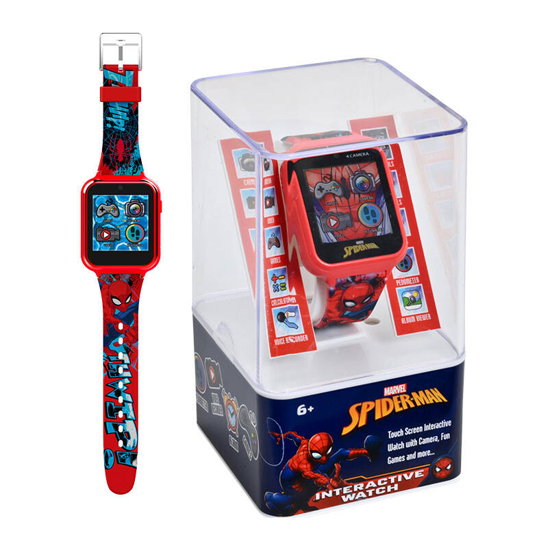 Interaktyvus išmanusis laikrodis Spiderman SPD4588 KiDS Licensing