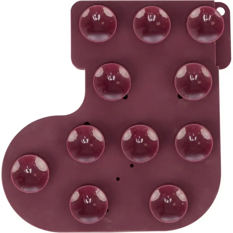 Interaktyvus dubenėlis - Trixie Xmas lick'n'snack kilimėlis su prisiurbtuku, silikonas, ø 20 cm