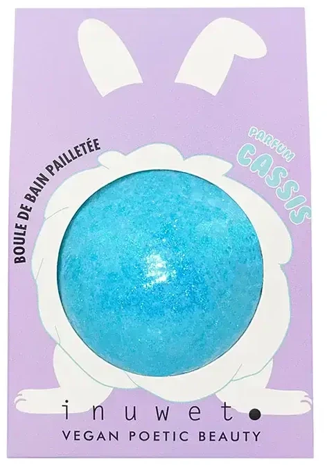 Inuwet Cassis Bath Bomb, 120 g